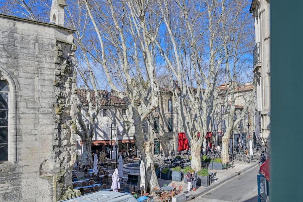 Pops Flat - Parking Prive Gratuit - Wi-Fi - Ac Clim Lägenhet Avignon Exteriör bild
